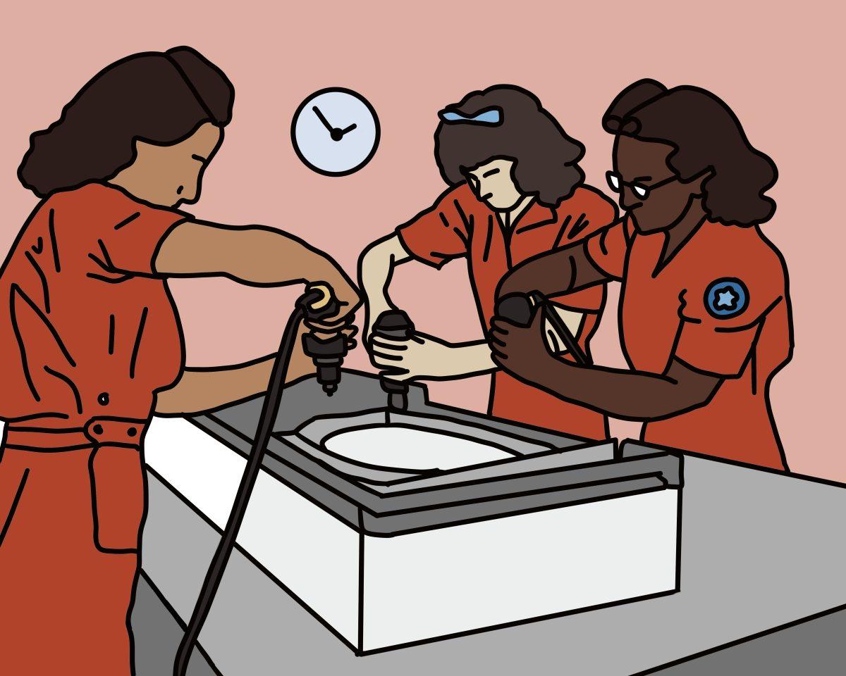 Retro Female Engineers