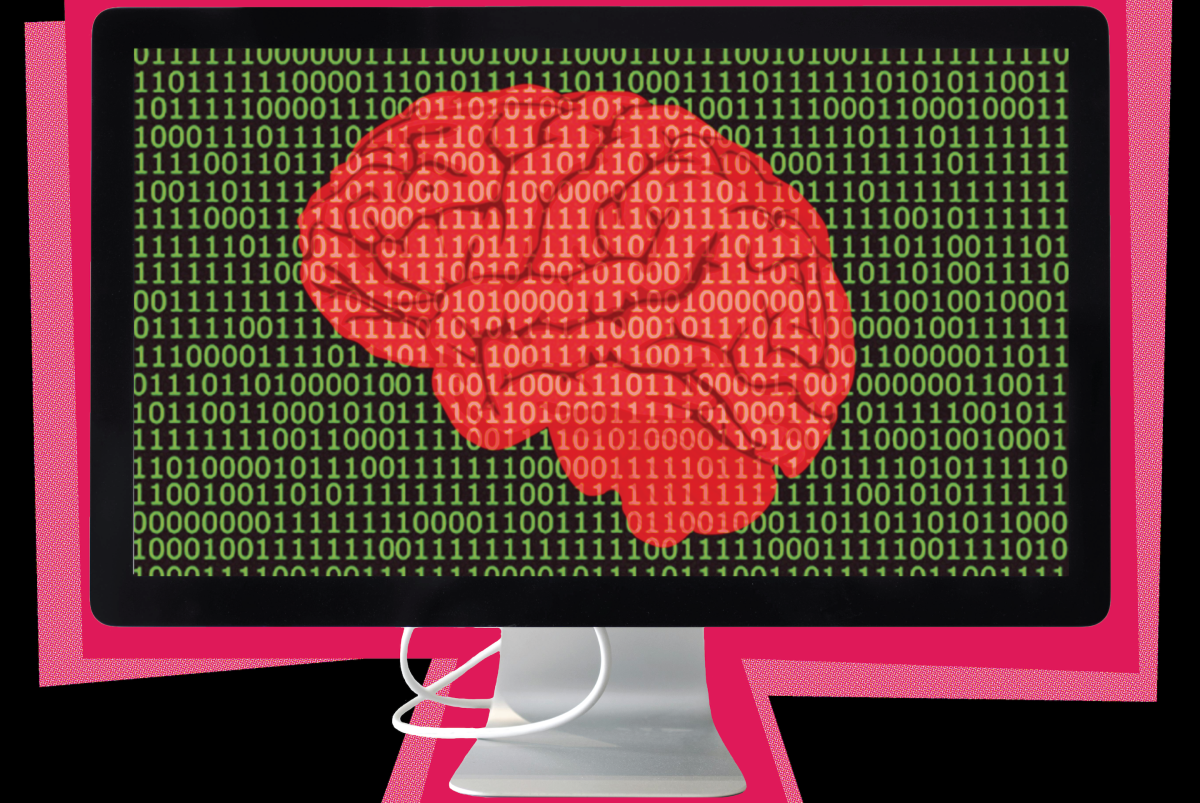 AI mental health graphic