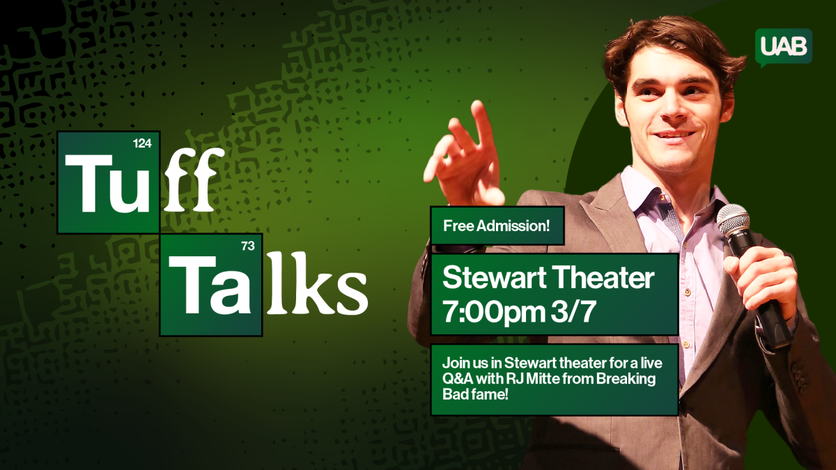 &#8216;Breaking Bad&#8217; actor RJ Mitte discusses advocacy, perseverance in Stewart Theatre