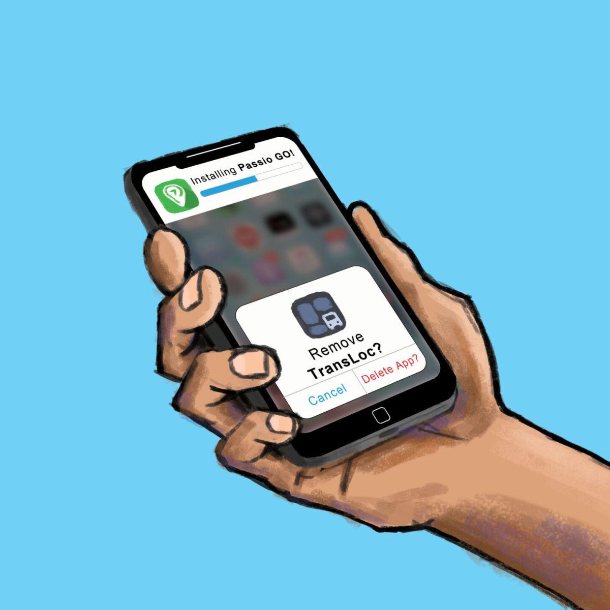 NC State changes bus tracking apps