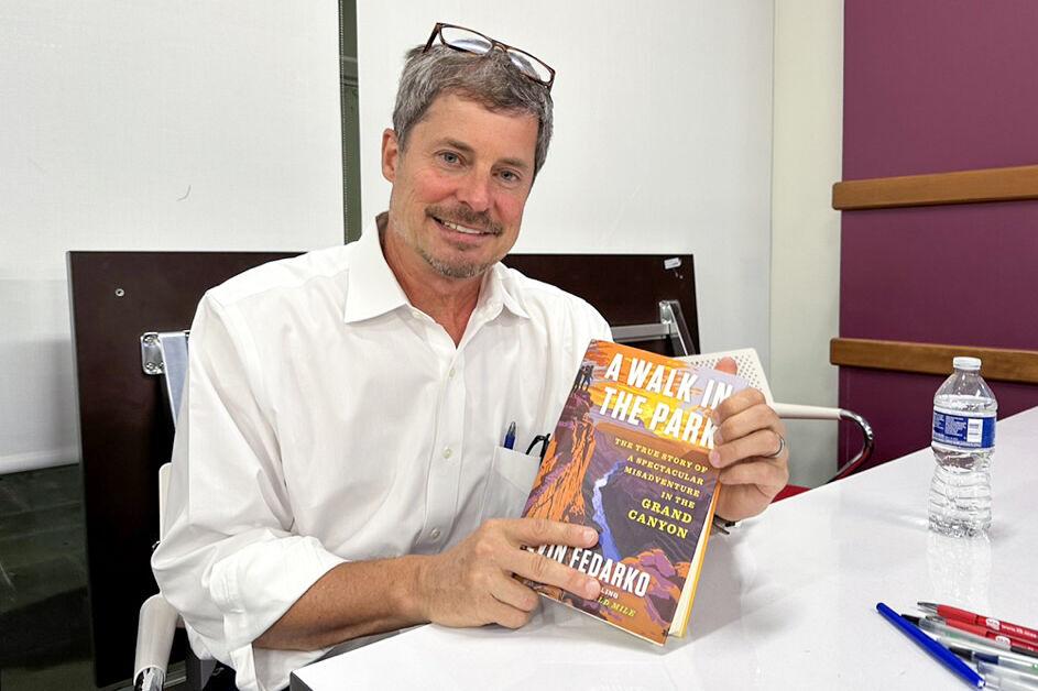 Kevin Fedarko authors tale of nature, friendship