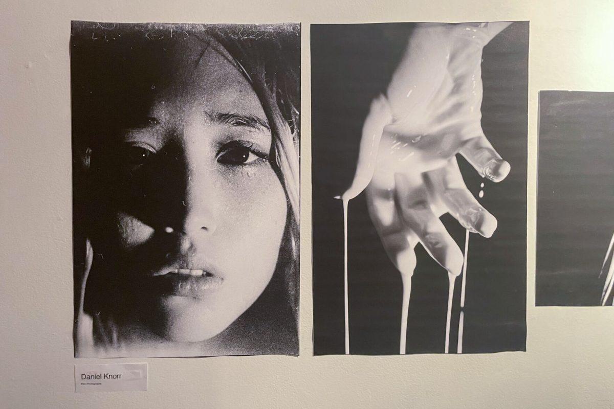 A piece by Daniel Knorr, a film photographer, sits in the Fish Market Gallery on Friday, Oct. 4, 2024. The Fish Market Gallery showcases NC State students' work.&#160;