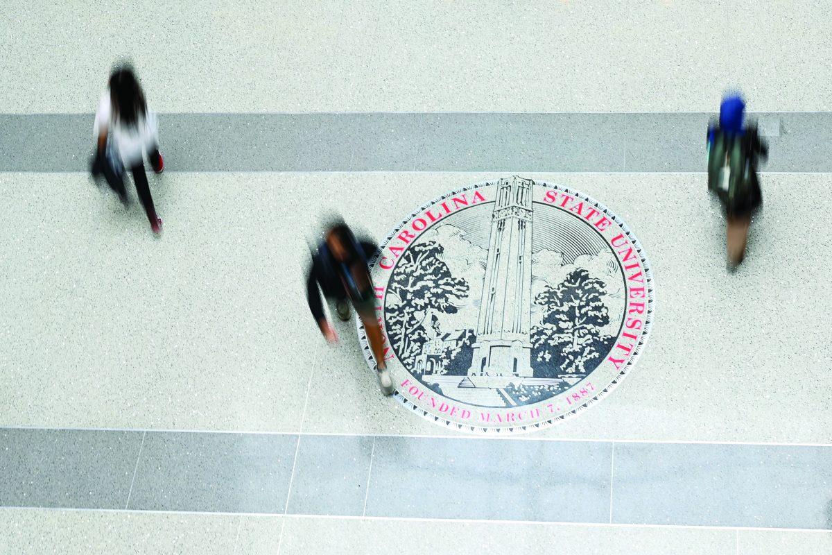 Students walk through Talley Student Union during the Latinx Heritage Month Kick-off in Talley Student Union on Friday, Sept. 13, 2024.