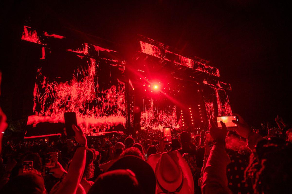 Fans react as Lil Wayne is introduced during the final Dreamville Festival in Dorothea Dix Park on April 5, 2025. Lil Wayne was the main headliner for the first day. Wayne is regarded as one of the most influential hip-hop artists of his generation, known for his unique flow, catchy hooks, and ability to reinvent his sound.